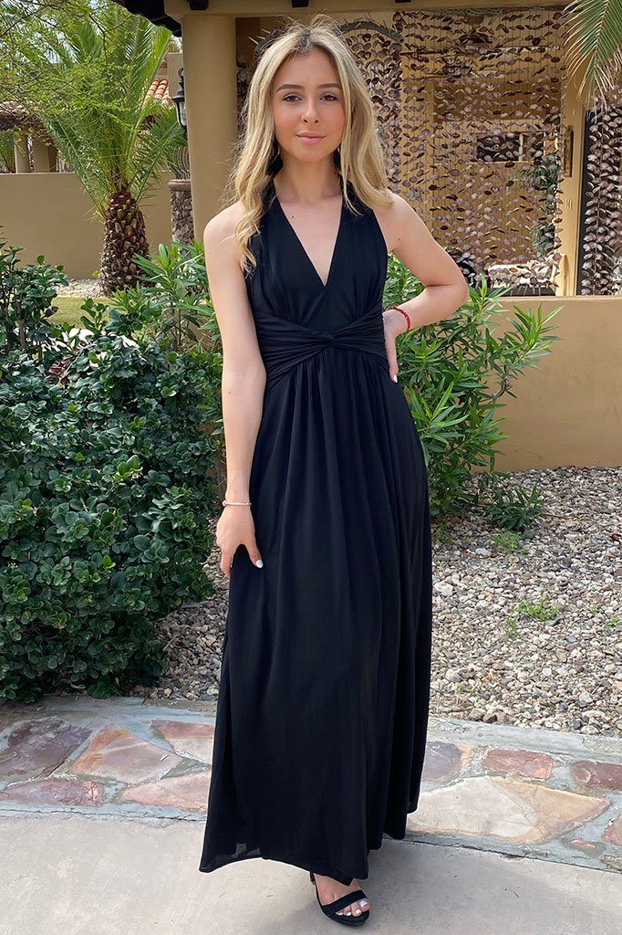 Sweet Black Maxi Dress - Maxi Dresses ...